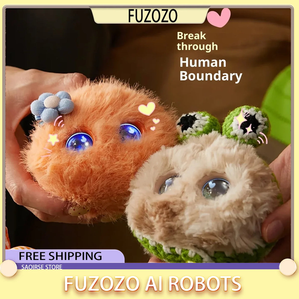 Fuzozo AI Robot Companion Muku